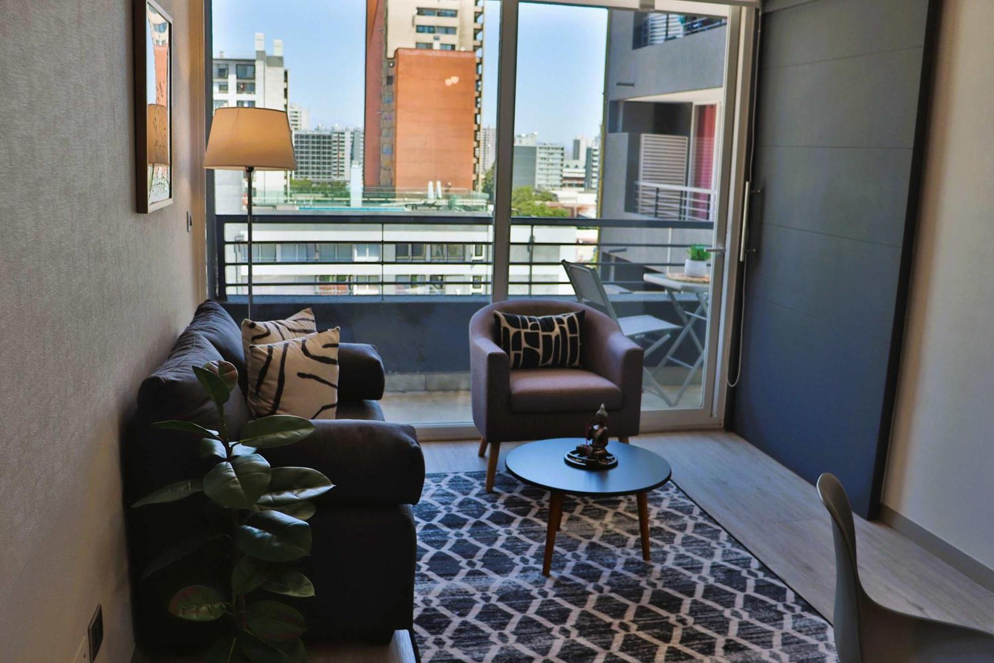 Hom I Hermoso Y Comodo Depto 1d1b 2pax * Santiago